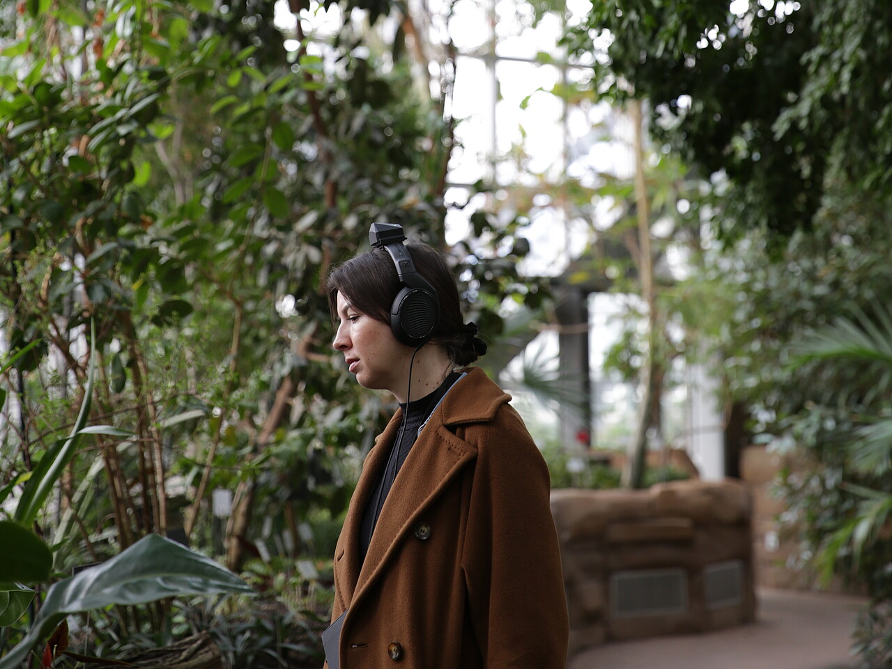»You Will Go Away One Day But I Will Not«, visitor, Botanical Garden, Berlin, 2020